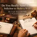 Do You Really Need a Solicitor to Make a Will? The Truth About DIY Wills vs. Professional Services